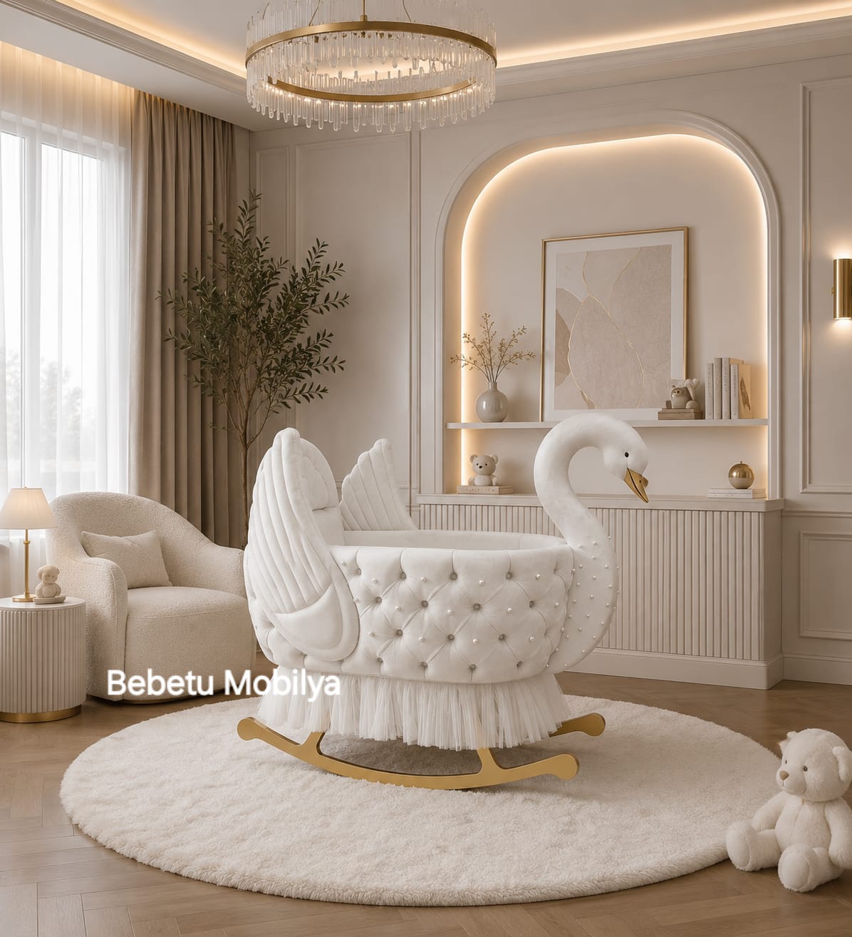 Kuğu Model Beşik - Görsel 2