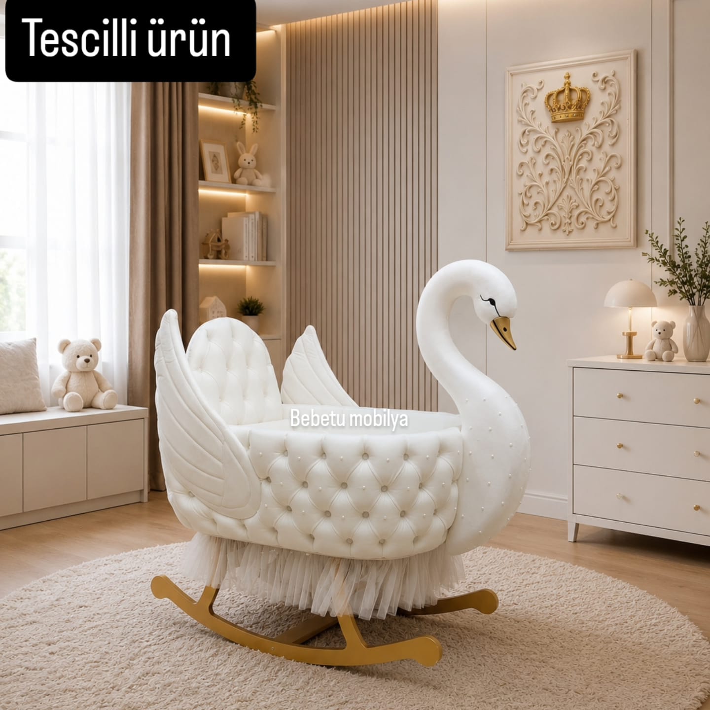 Kuğu Model Beşik - Görsel 4