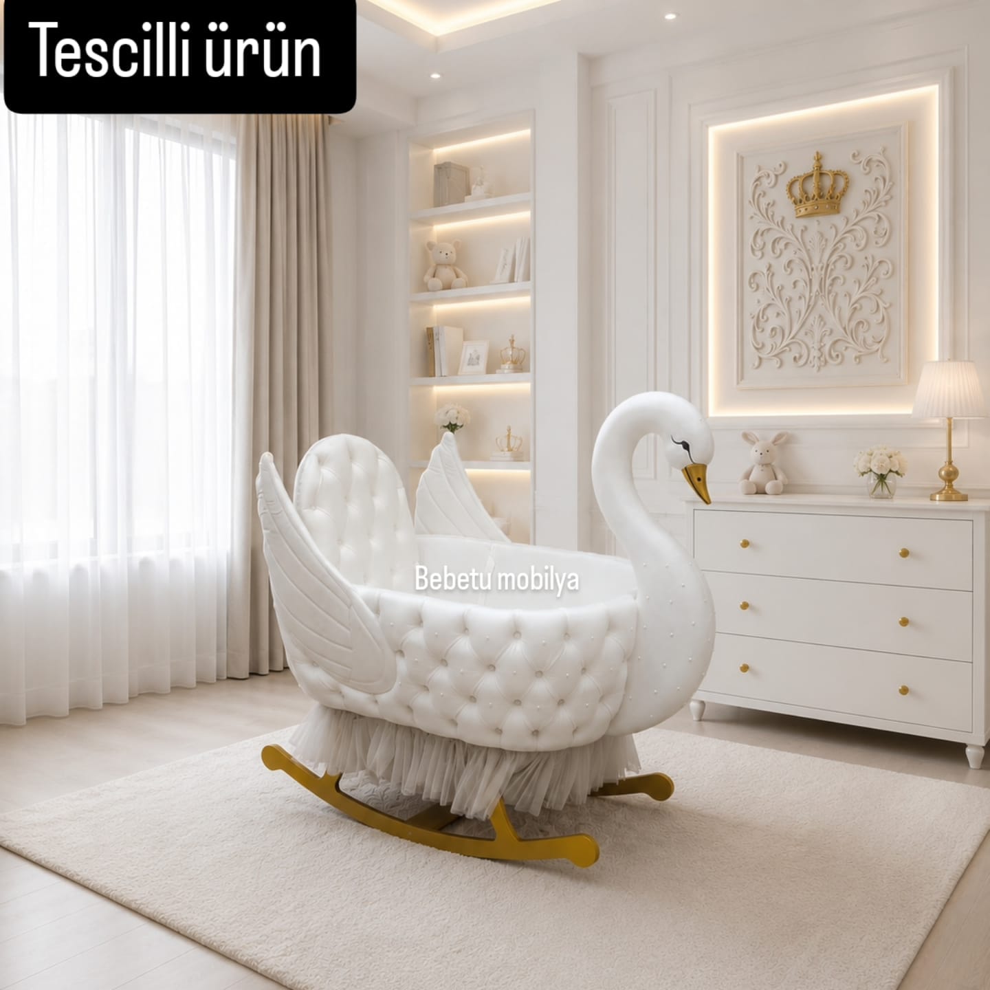 Kuğu Model Beşik - Görsel 5